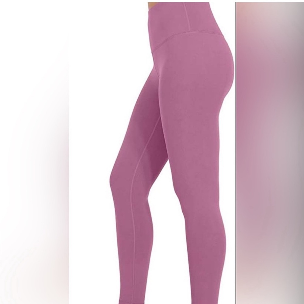 90 Degrees Pink Athletic Leggings
